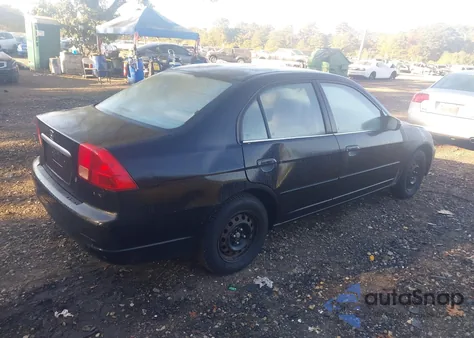 2001 Honda Civic Lx from USA, damaged, VIN 2HGES16541H554262